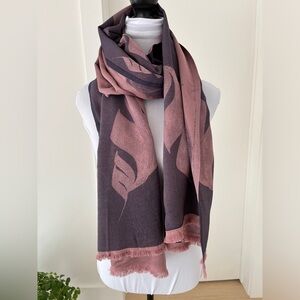 ORALLAR Oversize Shawl Wrap Scarf Pashmina Silk Blend Travel Event Made Turkey